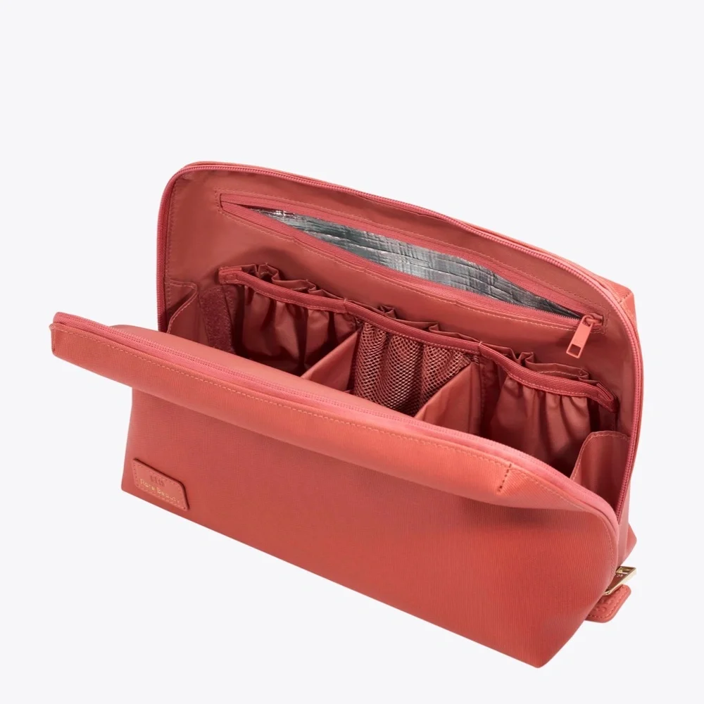 Beis x Rare Beauty The Large Cosmetic Pouch in Worth Pink Color - Picture 4 of 7